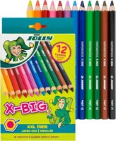 Jolly X-Big Hatszögletű Extra Vastag Színes Ceruza Készlet (12db / csomag)