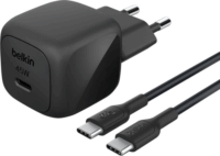 Belkin WCA013KQ1MBK BOOST Charge USB-C Hálózati gyorstöltő 45W + USB-C kábel - Fekete