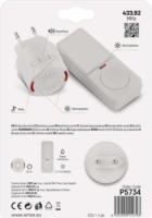 Emos P5734 Vezeték Nélküli Elemes Csengő - Fehér