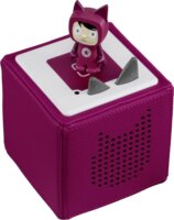 Tonies Toniebox Starterset gyermek hangdoboz 3 Watt - Málna színű