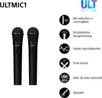 Sony UOULTMIC1 Vezeték Nélküli Karaoke Mikrofon - Fekete