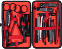 IRIS KT-595 Hordozható Manikűr Készlet - (24db / csomag)