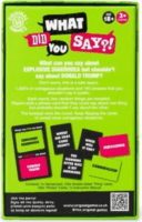 What did you say? party társasjáték felnőtteknek