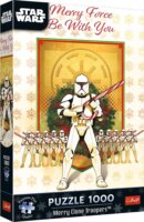 Trefl Premium Plus Star Wars Klónok karácsonya 1000 darabos puzzle