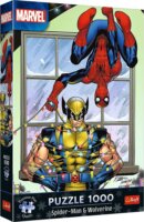 Trefl Premium Plus Pókember és Rozsomák karácsonya 1000 darabos puzzle