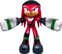 Diramix Monsterflex Sonic a sündisznó nyújtható figura 12cm - Knuckles