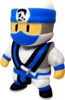 Diramix Monsterflex Stumble Guys 2. széria nyújtható figura 12cm - Shiro