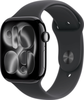 Apple Watch S11 46mm GPS Okosóra S/M Sport szíjjal - Kozmosz fekete