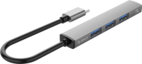 Orico AH-13-GY-EP USB-C 4-port HUB (1xUSB-A 3.0, 3xUSB-A 2.0)