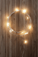 Kikkerland LT02-EU Beltéri LED fényfüzér 1,8m - Melegfehér