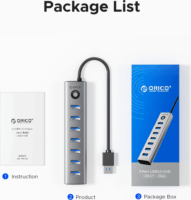 Orico CL7U-U3-10-GY-BP USB-A 3.0 7-port HUB (7xUSB-A)