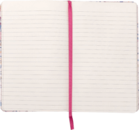 Pukka Pad Bloom A5 192 oldalas vonalas gumipántos notesz - Mintás
