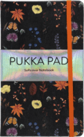 Pukka Pad Bloom A5 192 oldalas vonalas gumipántos notesz - Mintás