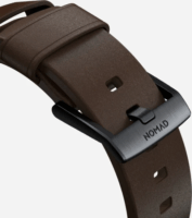 Nomad NM01197485 Apple Watch Műbőr Okosóra szíj 46/49 mm - Barna