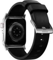 Nomad NM01908685 Apple Watch Műbőr Okosóra szíj 46/49 mm - Fekete