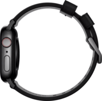 Nomad NM01198185 Apple Watch Műbőr Okosóra szíj 46/49 mm - Fekete