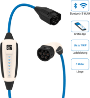 NRGkick Pure Type-2 Elektromos autó töltőkábel 5m (11kW - 16A)