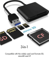 ICY BOX IB-CR301-U3 Multi USB-C 3.0 Külső kártyaolvasó
