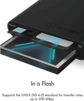 ICY BOX IB-CR301-U3 Multi USB-C 3.0 Külső kártyaolvasó