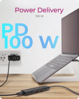 ICY BOX IB-HUB1437-CPD USB-C 5-port HUB 100W (2x USB-A 3.2 + 3x USB-C 3.2)