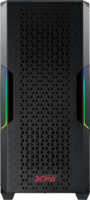 Adata XPG Starker Air Midi Torony Számítógépház + 2db 120mm ARGB ventilátor - Fekete