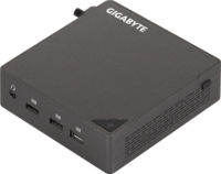Gigabyte GB-BRU5-225H Brix Mini PC (Intel Core Ultra 5-225H / No RAM / No SSD / No OS) - Fekete