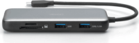 Digitus 7in1 USB-C Laptop dokkoló Állomás (Adapter nélkül)