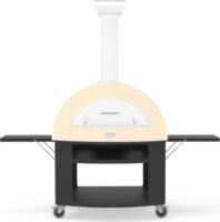 Alfa Forni Base 5 Pizze Moderno Gázos Kerti Pizzasütő - Fekete