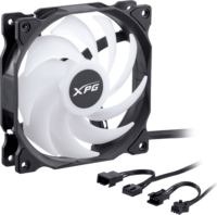 Adata XPG Vento 120 120mm PWM RGB Rendszerhűtő ventilátor 3db - Fekete
