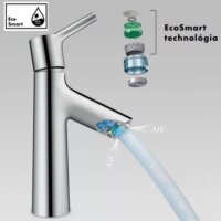 Hansgrohe Focus Egykaros mosdócsaptelep 100 automata lefolyógarnitúrával