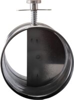 Alfa Forni Butterfly Valve Rozsdamentes acél Pizzasütő Pillangószelep 150 mm