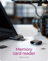 ICY BOX IB-CR204-CU3 2in1 USB-A/C 3.2 Külső Kártyaolvasó