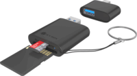 ICY BOX IB-CR204-CU3 2in1 USB-A/C 3.2 Külső Kártyaolvasó