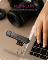 ICY BOX IB-CR203-CU3 3in1 USB-A/C 3.2 Külső Kártyaolvasó