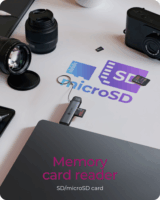 ICY BOX IB-CR203-CU3 3in1 USB-A/C 3.2 Külső Kártyaolvasó