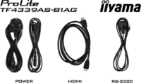 Iiyama 43" TF4339AS-B1AG ProLite 16:9 UHD 4K LED Touch Üzleti kijelző