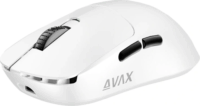 AVAX LW03 PRO PAW3395 Tri-mode Vezeték Nélküli Gamer Egér - Fehér
