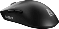 AVAX LW03 PRO PAW3395 Tri-mode Vezeték Nélküli Gamer Egér - Fekete