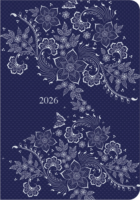 Kalendart Joy B6 2026 Heti beosztású határidőnapló - Virág mintás