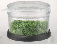 Gefu TRITARE Manuális Zöldség / Fűszer Aprító - Átlátszó / Fekete