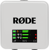 RØDE Wireless GO III Kétcsatornás Wireless Csiptetős mikrofon szett - Fehér