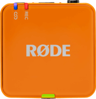 RØDE Wireless GO III Kétcsatornás Wireless Csiptetős mikrofon szett - Narancssárga