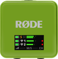 RØDE Wireless GO III Kétcsatornás Wireless Csiptetős mikrofon szett - Zöld