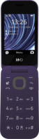 HMD 2660 Flip 4G 64/128MB 4G Dual SIM Kihajtható Mobiltelefon + Domino SIM Kártya - Lila