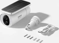 Baseus S1 Kültéri napelemes 3K IP Bullet Kamera - Fehér