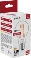 Avide LED Filament Globe izzó 7W 806lm 2700K E27 - Meleg fehér