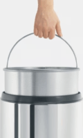 Brabantia Flame Guard 30 Literes Fém Szemetes - Ragyogó Acél