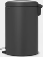 Brabantia Newicon 20L Pedálos fém szemetes - Sötétszürke