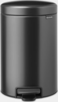 Brabantia Newicon 12L pedálos fém szemetes - Grafit Szürke