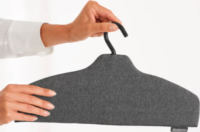 Brabantia gőzöléshez optimalizált ruhaakasztó vállfa 1 db - Fekete